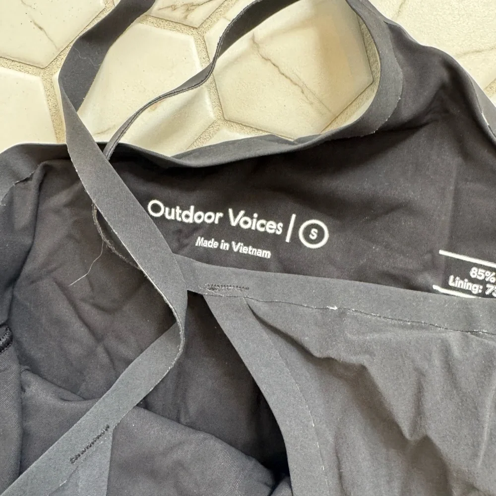 Outdoor Voices Exercise Dress Black S - Picture 2 of 3